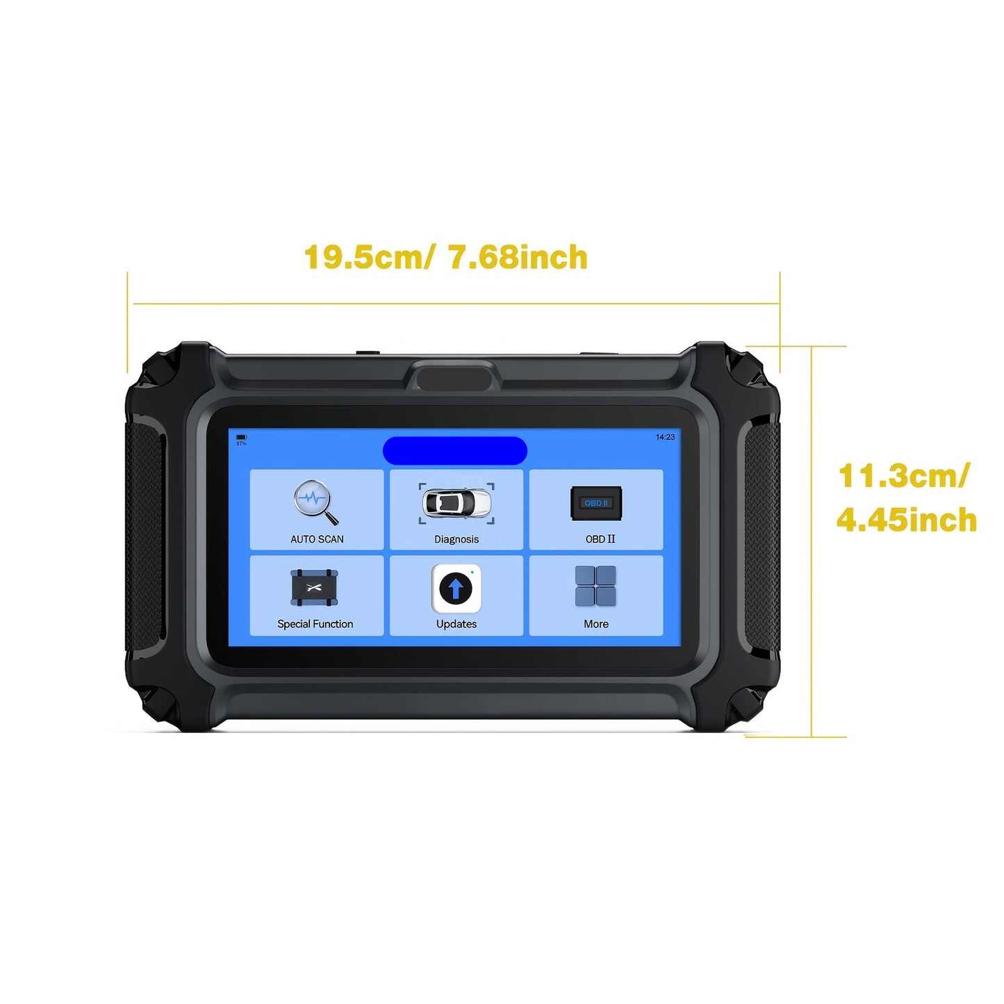 OBD2 Scanner – Diagnoseapparaat – Uitleesapparaat – Auto Scanner – Auto Diagnostiek – 5 Kernsystemen Diagnostiek – Groot 5,45 Inch Touchscreen