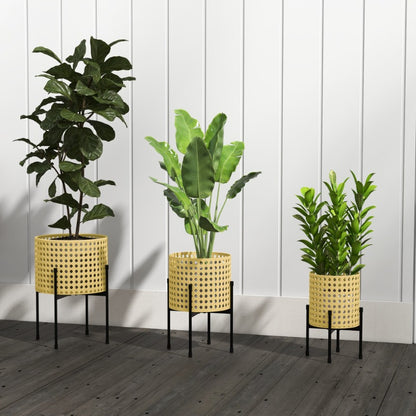 Plantenhouder – Plantenstandaard – Plantenrek – Plantenhouder 3 Niveaus – Gouden Kleur – Ruimtebesparend Ontwerp – Lichtgewicht