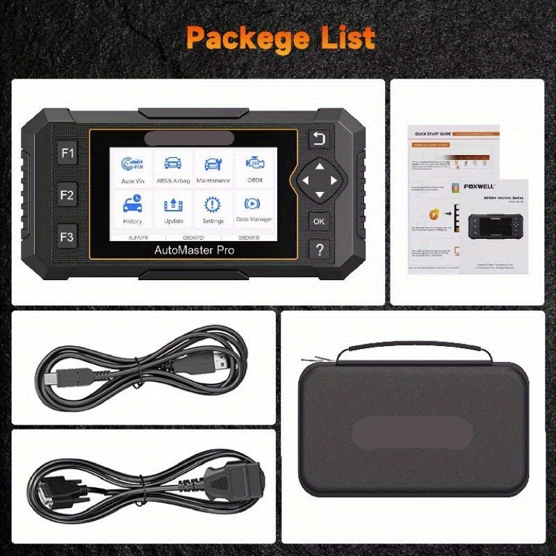 Professionele Auto Diagnose – Autoscanner – OBD2 Scanner – Foutcode Uitlezen – Auto Scanner – 26+ Resetfuncties – Draadloze Wifi Updates
