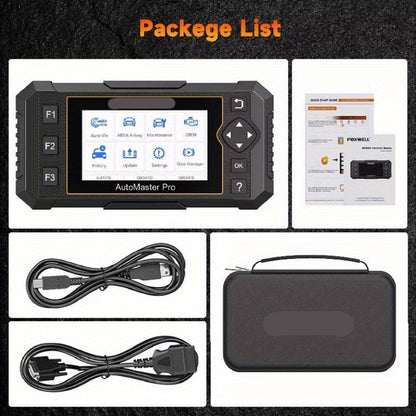 Professionele Auto Diagnose – Autoscanner – OBD2 Scanner – Foutcode Uitlezen – Auto Scanner – 26+ Resetfuncties – Draadloze Wifi Updates