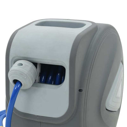 Tuinslanghaspel – Slanghouder – Wandslangenbox – Slanghaspel Automatisch – Slangenwagen – 20 Meter Slang – Automatisch Oprolsysteem – Duurzaam Kunststof