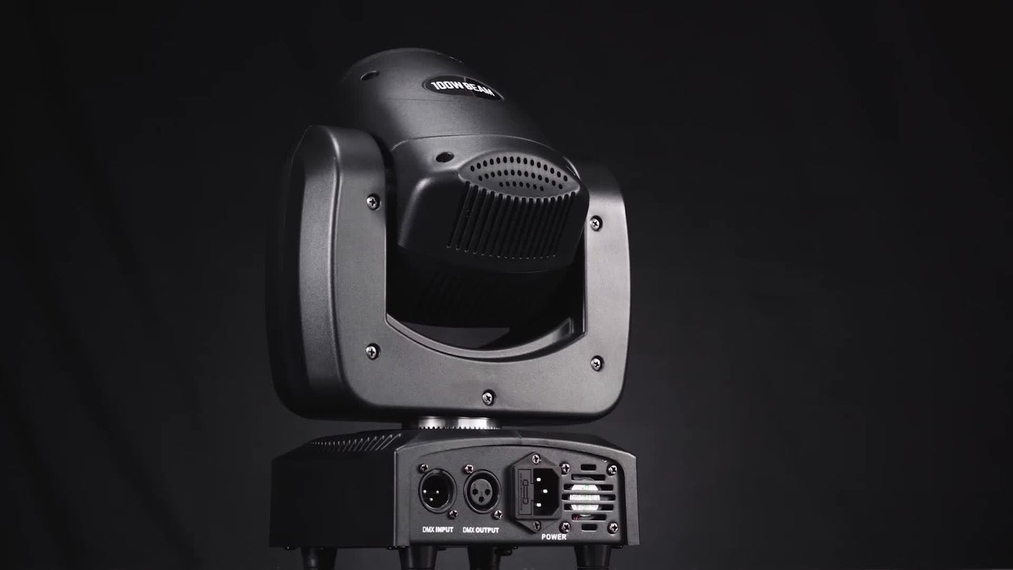 150W RGBW Moving Head – LED Verlichting – DJ Licht – Podium Spot – Club Effect – Krachtige RGBW LED – 540° Pan & 270° Tilt