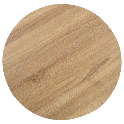 Bistrotically light brown 60cm MDF This bistro-style table is stylish and will be the focal point of your decor. It can also be used as a dining table. Practical and durable, it cleans easily with a damp cloth., Bistro Table,
