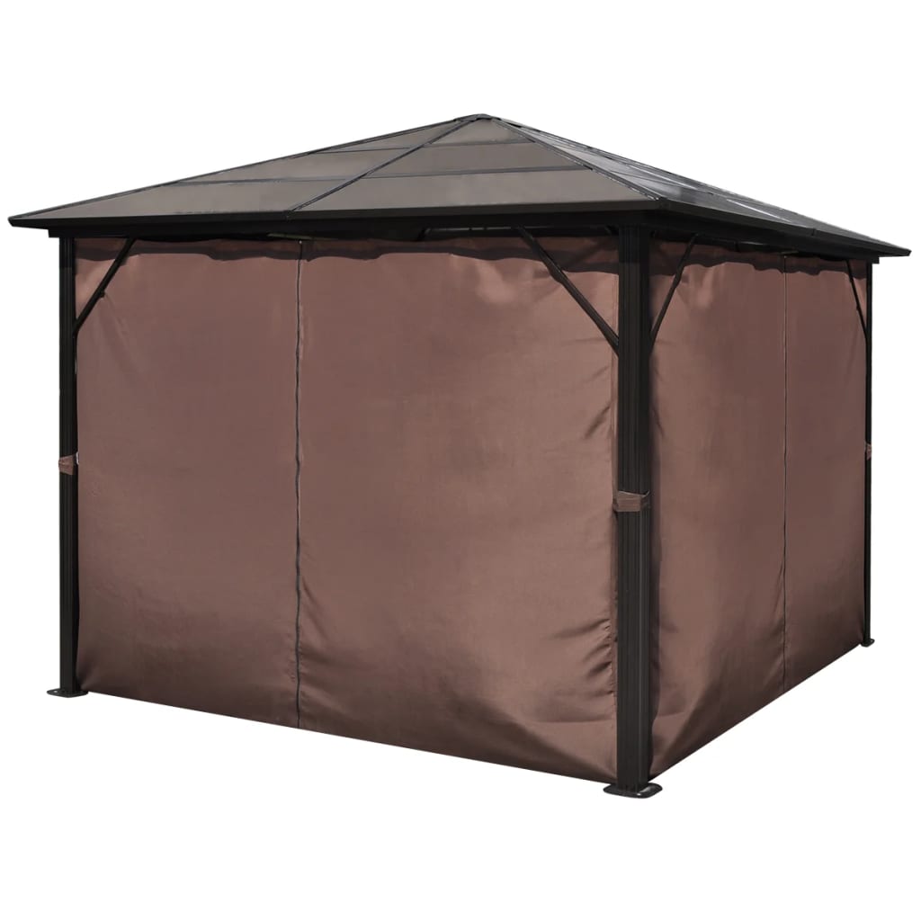 Tuinpaviljoen – Tuinoverkapping – Tuinhoes – Partytent – Buitenverblijf – 400 x 300 cm – UV-Bestendig Polycarbonaat Dak