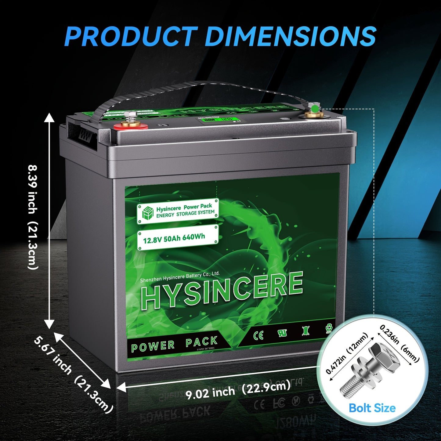 12,8V LiFePO4 Accu – Lithium Accu – Camper Accu – Noodaccu – Solar Accu – 2-Pack 50Ah – 50A BMS Bescherming – Meer Dan 3000 Levenscycli