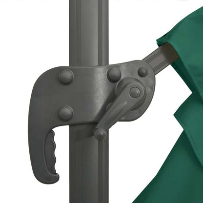 Zwevende Parasol – Hangende Parasol – Lateral Parasol – Buiten Parasol – Aluminium Paal – 400x300 Cm – Waterafstotend Polyester