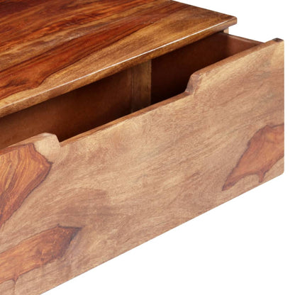 Tv Meubel – TV Kast – TV Meubels – TV Dressoir – TV Meubel Massief Hout – Sheesham Hout – Vintage Design – 2 Laden – Duurzaam & Robuust
