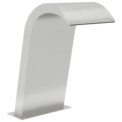 Zwembadfontein – Waterornament – Vijverfontein – Tuinfontein – Waterschaal – Roestvrij Staal 304 – Compact 50x30x60 cm