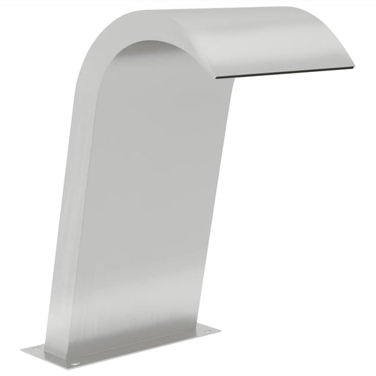 Zwembadfontein – Waterornament – Vijverfontein – Tuinfontein – Waterschaal – Roestvrij Staal 304 – Compact 50x30x60 cm