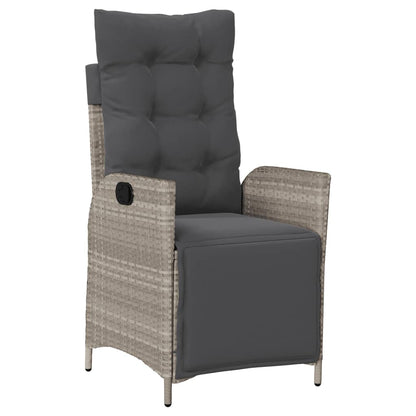 Loungebank – Tuinbank – Loungeset – Tuinmeubel – Balkonbank – 8 Persoons – Weerbestendig PE-Rattan – Verstelbare Rugleuningen