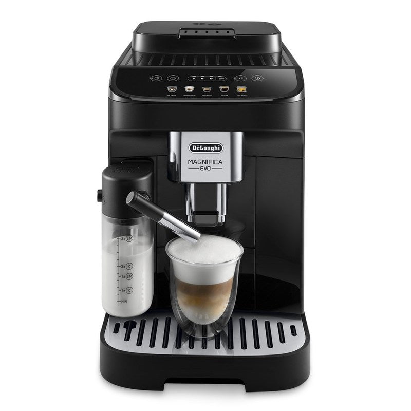 Espressomachine – Koffiezetapparaat – Automatische Koffiemolen – Koffiemachine – LatteCrema Systeem – 7 Koffierecepten – Groot Waterreservoir 1,8L