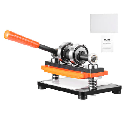 Leer snijmachine – Embossing Machine – Handmatige Stansmachine – Leer persmachine – Snij- en Embossingmachine – Compact Formaat 18x10 cm – Verstelbare Druk 12 mm