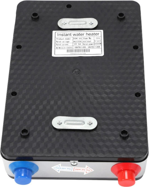 Doorstroomverwarmer - Doorstroomboiler – Doorstroom Boiler voor Douche - 6500W - Rood