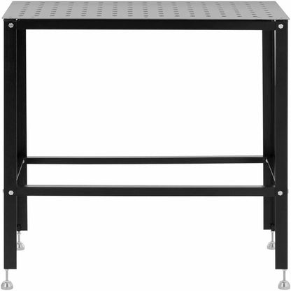 Perforated Welding Table with 3 mm Top, 91.5 x 46 cm, Supports Up to 100 kg