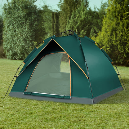 Tent – Kampeertent – Koepeltent – Familietent – Tunneltent – Lichtgewicht Carbon Frame – Ventilerend Polyester 210x200x135 cm