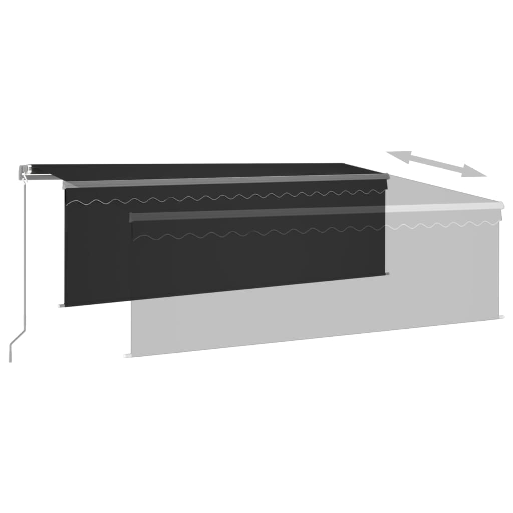 Zonnescherm – Buitenluifel – Zonwering – Zonneluifel – Schaduwdoek – 4,5x3 Meter – Aluminium Frame – UV- en Waterbestendig Polyester
