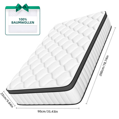 Air Mattress 140x200, Mattress 90x200, Mattress 120x200, Mattress 160x200, Mattress 90x190 with 7-Zone Pocket Spring Core, H5, H4, H3