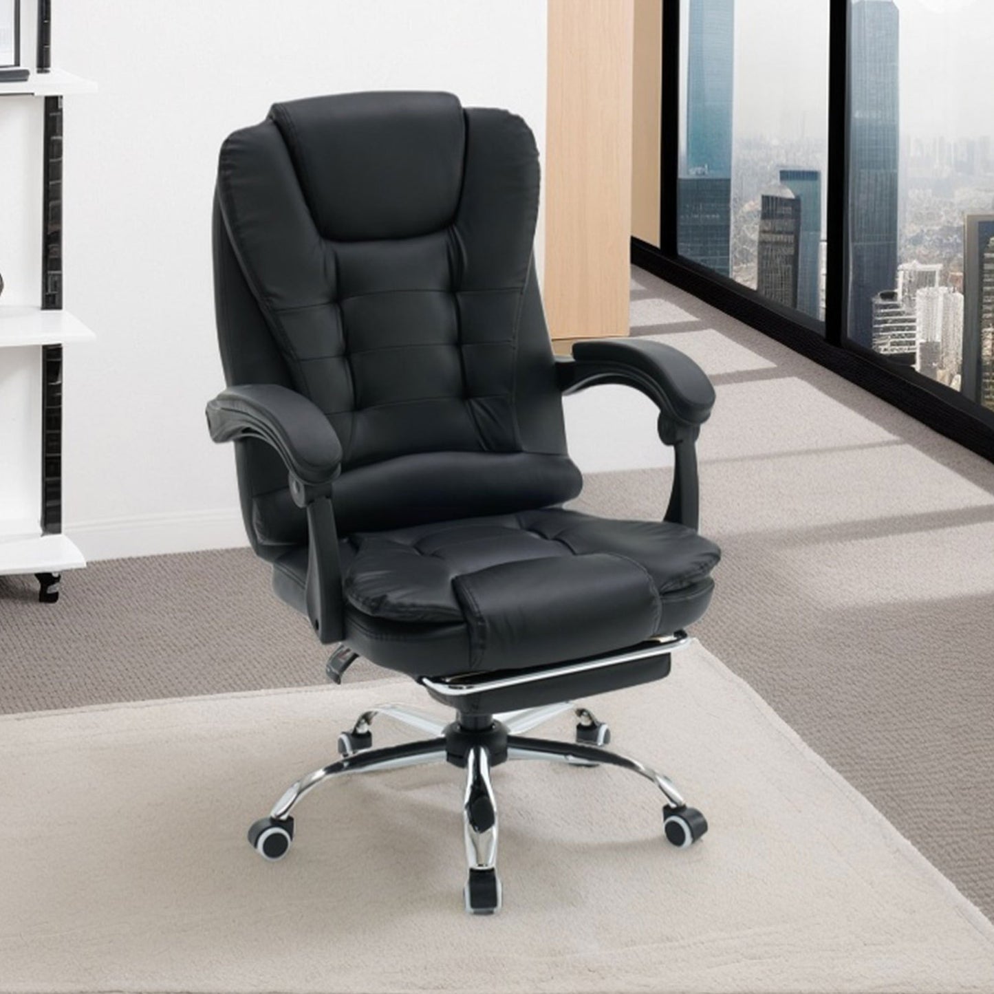 Gamestoel – Gaming Stoel – Gaming Chair – Game Stoel – Bureaustoel – Ergonomische Pocketvering Lendensteun – Kunstleer Met Aluminium Frame