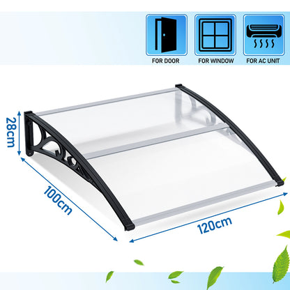 Outdoor Door Awning – Weatherproof Canopy for Doors, Windows & Balconies, Stylish Rain & Wind Protection, Safe Anti-Slip Entrance Cover