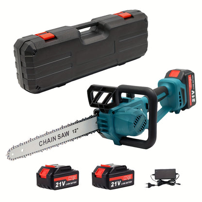 Kettingzaag – Snoeizaag – Takkenzaag – Handzaag – Boomzaag – Draadloos Brushless – 1500W 12 Inch – Compleet Met Opbergbox