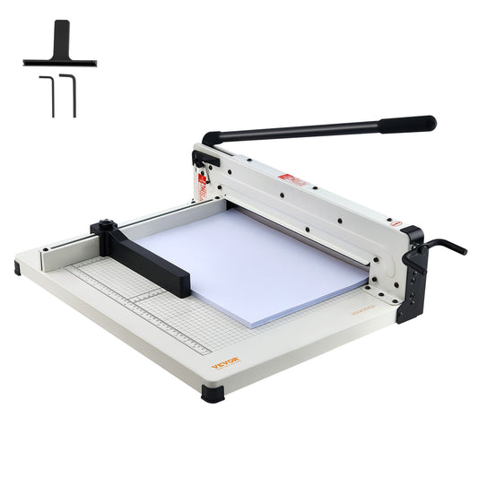 Snijmachine – Papierknipper – Guillotine – Papiercutter – Snijmachine A4 – 30 cm Snijlengte – Tot 400 Vellen Capaciteit