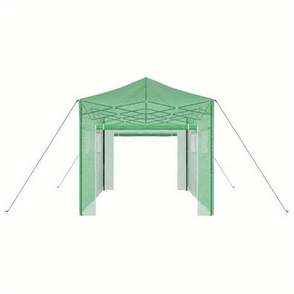 Kweekkas – Tuinkas – Broeikas – Serre – Plantenkas – Walk-In Serre Met Pop-Up Frame – Ruime Binnenkant 410x280x315 cm – Duurzaam Waterdicht PVC Materiaal