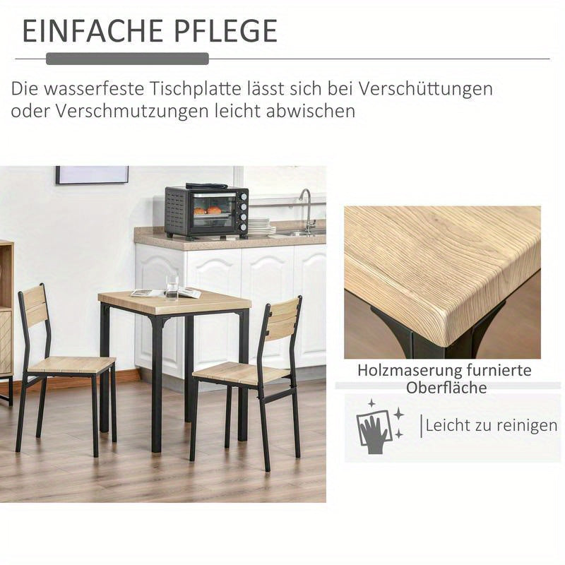 Modern kitchen furniture, quick assembly, space saving, country style dining table suitable for living room, dining room, kitchen, Spacesaving Furniture, Contemporary Design, Easy Assembly, Farmhouse Enthusiasts