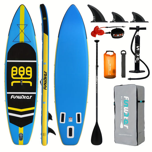 Stand Up Paddleboard – SUP Board – Paddle Board – Opblaasbaar Board – SUP Surfboard – PVC Materiaal – Blauw – Universeel Geschikt