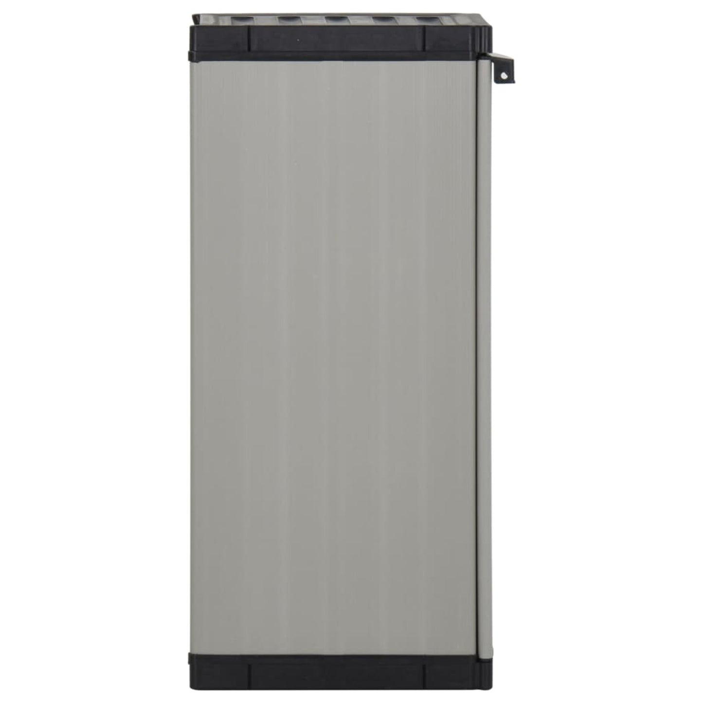 Tuinkast – Tuinkist – Tuinberging – Opbergkast – Buitenopslag – Roestvrij Staal – 1 Verstelbare Plank – 35x40x85 cm – Weerbestendig