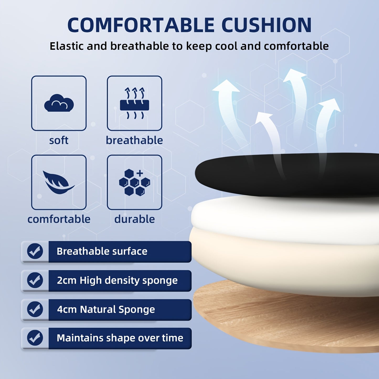 Ergonomische Bureaustoel – Bureaustoel Met Hoge Rugleuning – Draaibare Bureaustoel – Mesh Bureaustoel – Comfortabele Werkstoel – Ademend Mesh Materiaal – 360° Draaifunctie – Max Belastbaarheid 150 kg