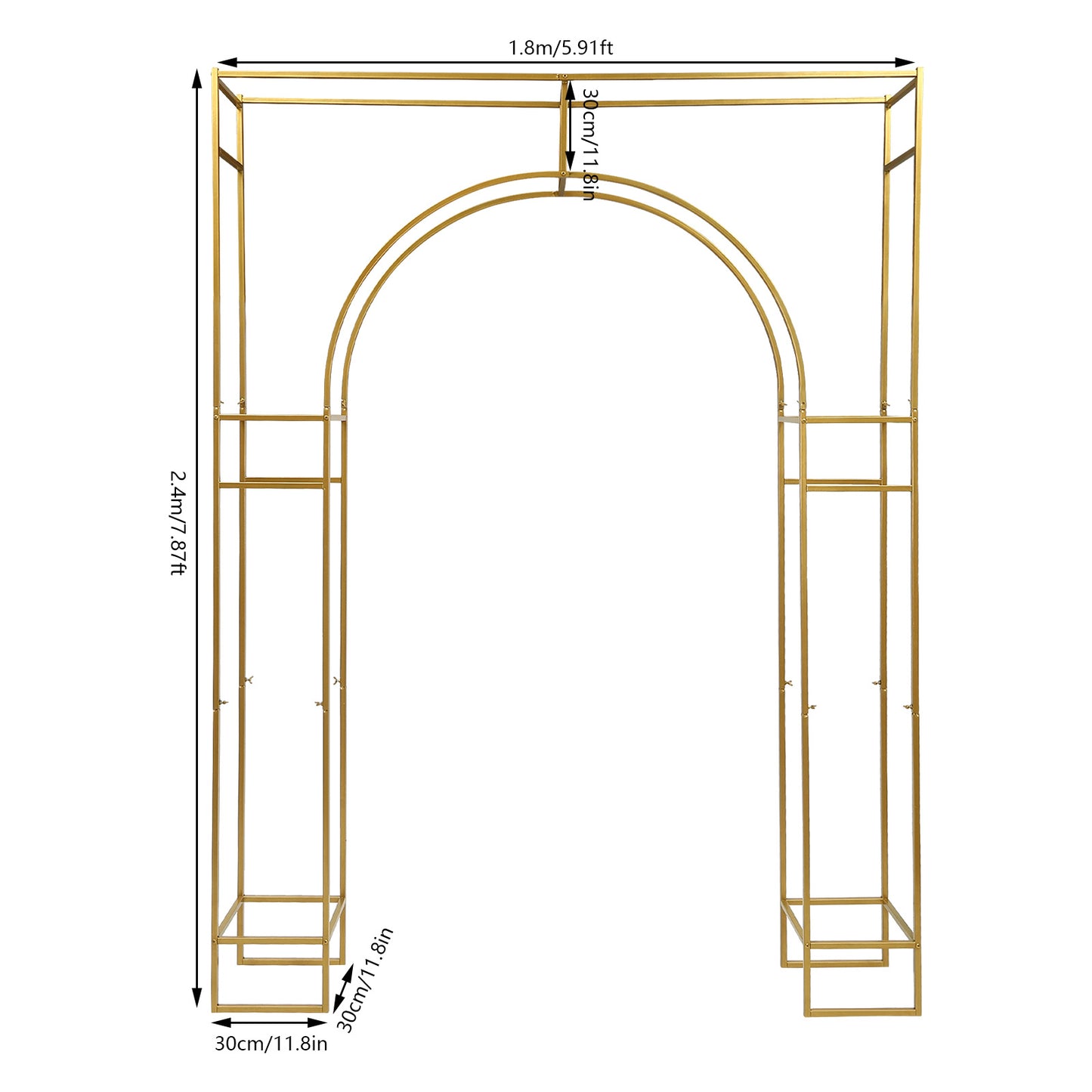 Garden Arbor Frame for Wedding Birthday Party Baby Shower Photo Booth Background Decoration, Event Backdrop, Celebration Decor, Festive Setup, Elegant Arch, Highquality Metal, Premium Material, Event Decoration, Event Organiz