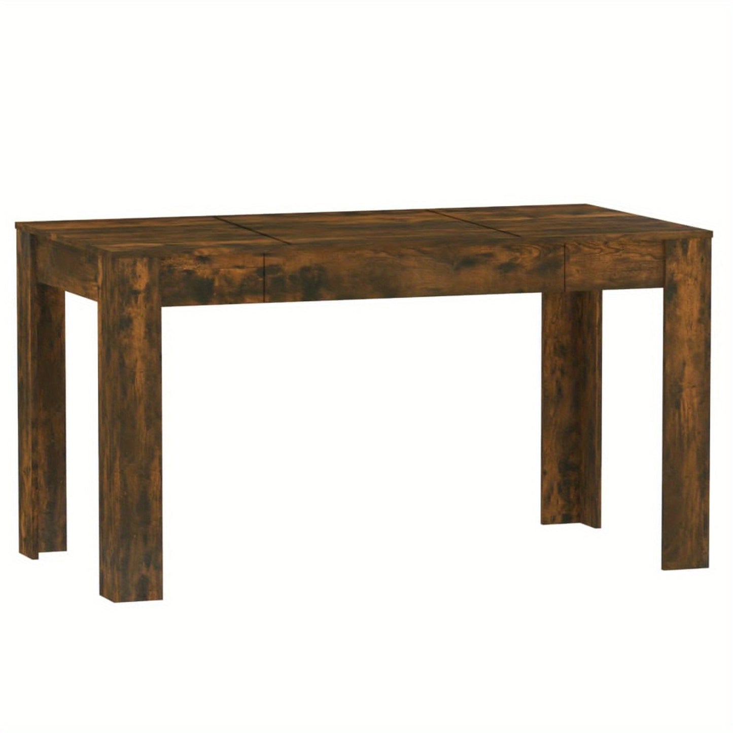 Eettafel – Keukentafel – Tafel – Woonkamertafel – Restauranttafel – Gerookt Eiken – 140x74,5x76 cm – Duurzaam & Onderhoudsvriendelijk