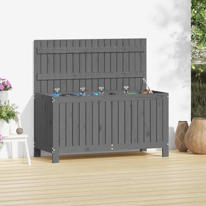 Tuinkist – Opbergbox – Kussenbox – Tuinopbergkast – Opbergkist – Massief Dennenhout – 115x49x60 cm – Weerbestendig – Minimalistisch Design