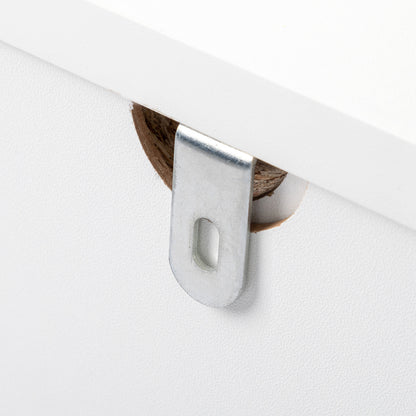 4-Ladenkast – Ladekast – Opbergkast – Dressoir – Ladenblok – Wit – Compact Design – Ingebouwde Handgrepen
