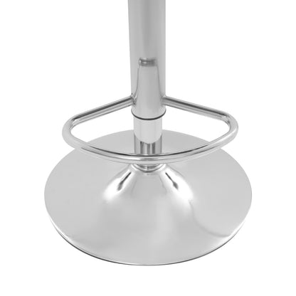 Verstelbare Kruk – Barkruk – Salonstoel – Werkkruk – Barstoel – Set Van 2 Zwart – Met Voetsteun – Ergonomisch Design – Verstelbare Hoogte 62-82 cm