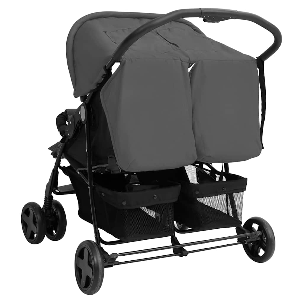 Vidaxl Twin Stroller Twin Strollers Stroller