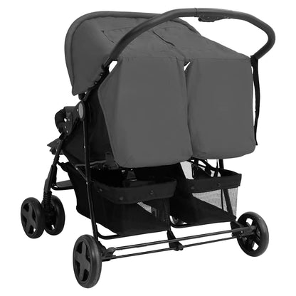Vidaxl Twin Stroller Twin Strollers Stroller