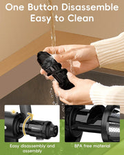 Slow juicer - Press juicer - Juice extractor - Powerful motor - 200W