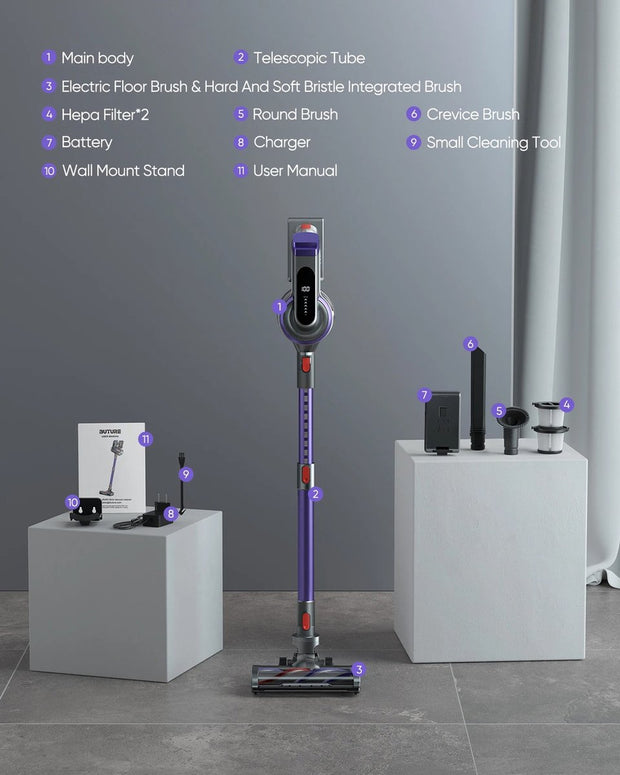Stick vacuum cleaner - Vacuum cleaner - Bagless vacuum cleaner - Stick vacuum cleaner