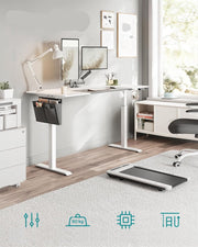 Bureau – In Hoogte Verstelbaar Bureau – Verschillende Standen – 70 x 160cm – Wit