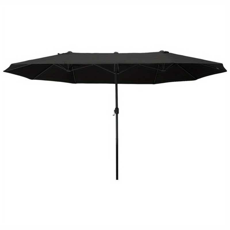 Parasol – Buitenscherm – Zonnescherm – Tuinparasol – Terrasparasol – Ovaal 460x270 cm – Water- en Windbestendig Doek
