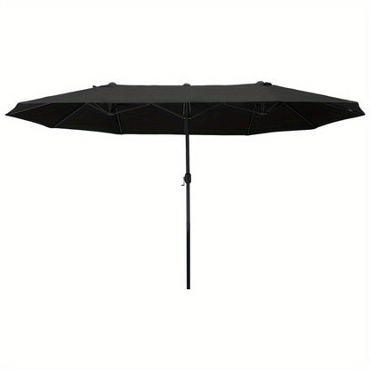 Parasol – Buitenscherm – Zonnescherm – Tuinparasol – Terrasparasol – Ovaal 460x270 cm – Water- en Windbestendig Doek