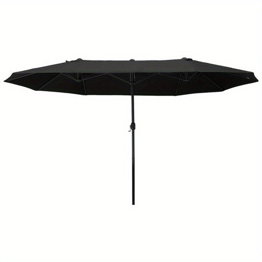 Parasol – Buitenscherm – Zonnescherm – Tuinparasol – Terrasparasol – Ovaal 460x270 cm – Water- en Windbestendig Doek