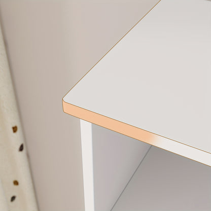 Draaikastje – Opbergkast – Verrijdbare Kast – Ladenkast – Houten Kast – Roze – 3 Lagen Met Lades – Duurzaam Hout Met Wieltjes