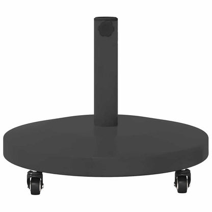 Parasolvoet – Parasolhouder – Parasolstandaard – Kruisvoet – Buitenvoet – Stevige Betonvoet – Poedercoating – Extra Breed 48x48 cm – Donkergrijs