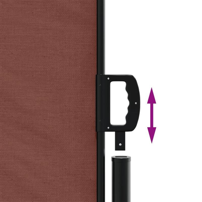 Uitschuifbaar Windscherm – Terrasscherm – Balkonscherm – Privacy Scherm – Beschermingsscherm – 200x1000 Cm – Waterafstotend Polyester