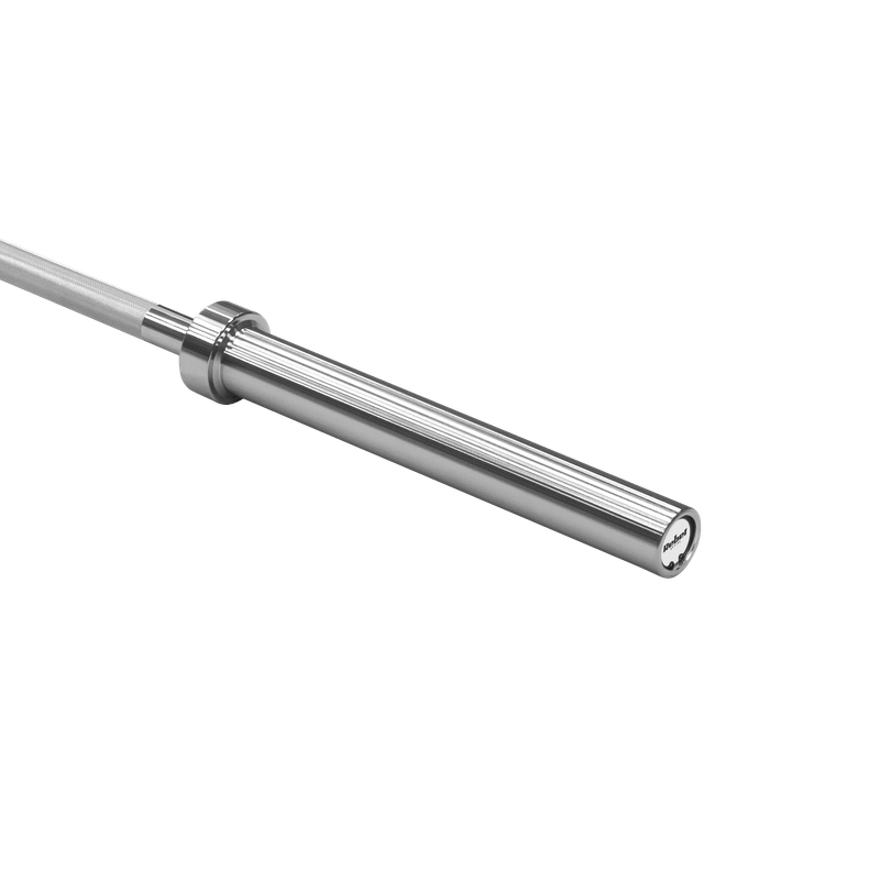 Olympische Halterstang – Olympische Barbell – Gewichthefstang – Krachtstang – Barbell Stang – 220 cm Lengte – 20 kg Gewicht – Chroomgeplateerd Staal – Draaggewicht 310 kg