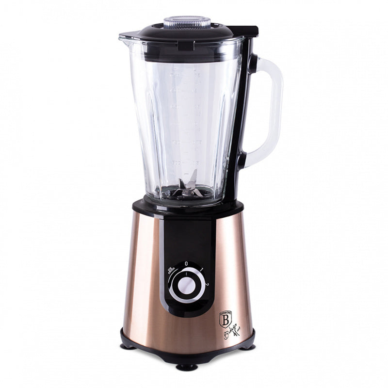 Blender – Smoothiemaker – Keukenmachine – Mixapparaat – Staafmixer – 1000 Watt Vermogen – 1,5 Liter Glazen Kan