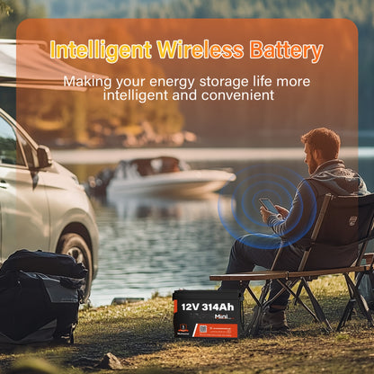 12V 100AH LIFEPO4 Accu – LI-Ion Accu – Camper Accu – Solar Accu – Backup Accu – 15000+ Cyclus Levensduur – Compact & Lichtgewicht
