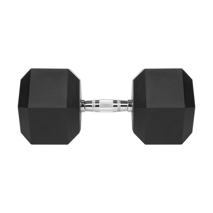40 kg Dumbbell – Halter – Kettlebell – Gewicht – Fitnessgewicht – Gietijzer Met Rubberen Coating – Hexagonale Vorm – Antislip Grip
